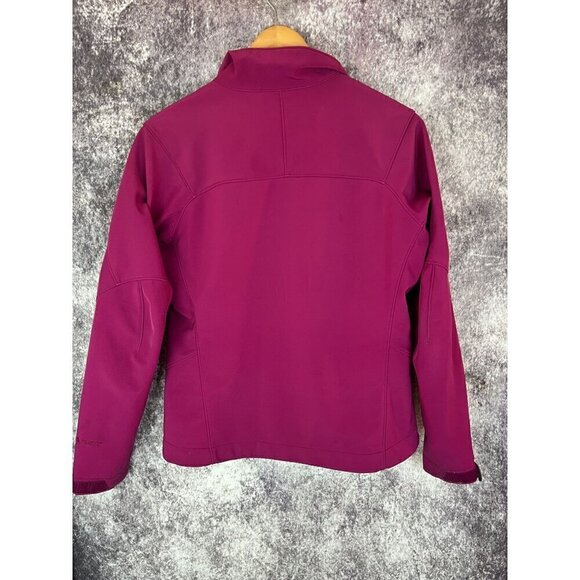 Patagonia PolarTec WindBloc Fuchsia Pink Full Zip Oockets Jacket Soft shell Smal - Picture 10 of 16